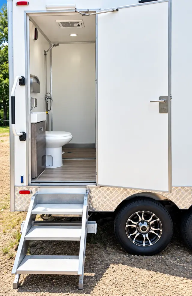 13ft Shower-Restroom Combination Trailer (3 Stalls) additional view