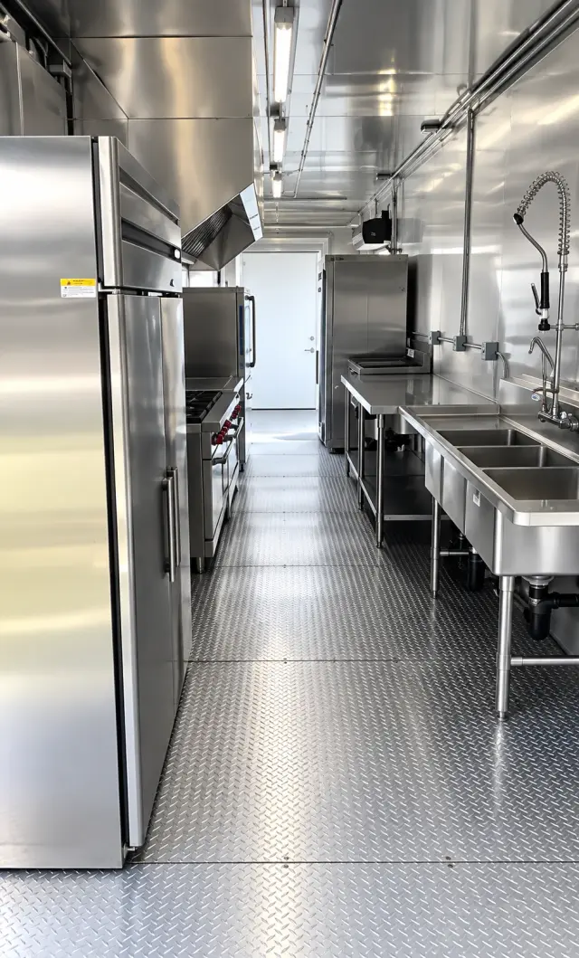 38ft Mobile Kitchen for rent from Workforce Housing New Hampshire