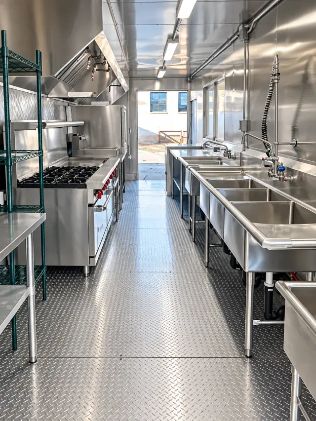 28ft Mobile Kitchen for rent from Workforce Housing New Hampshire