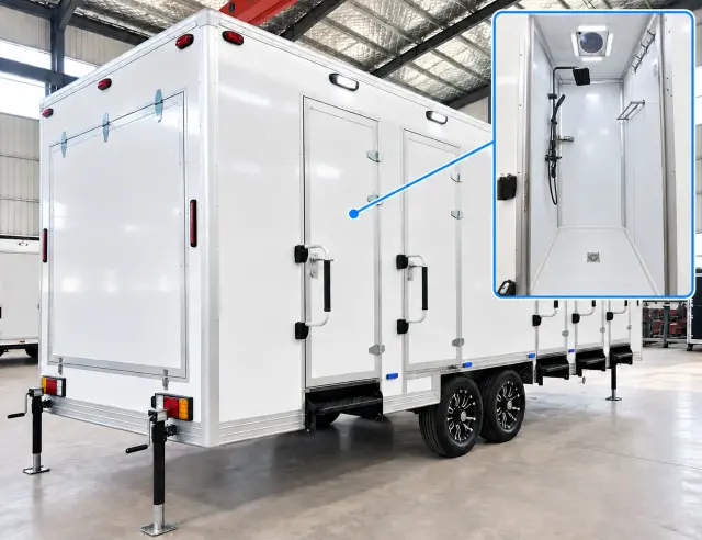 20ft Shower Container (5 Stalls) additional view